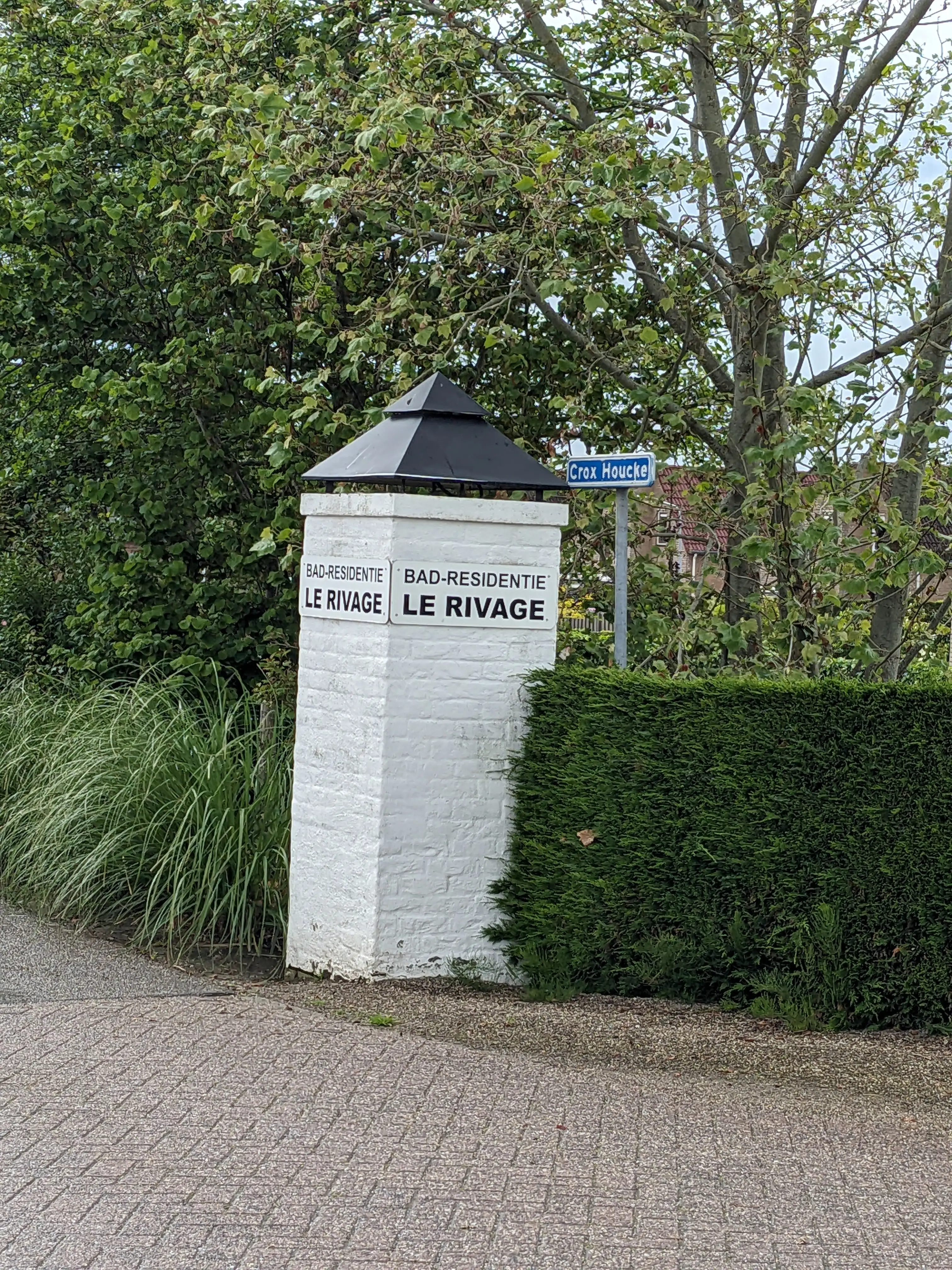 Badresidenz Einfahrt